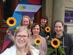 Der CG-Vorstand auf dem Jubiläums-Sommerfest