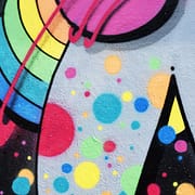 Farbenfrohes Graffiti Farbenfrohes Graffiti