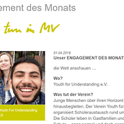 Engangement des Monats